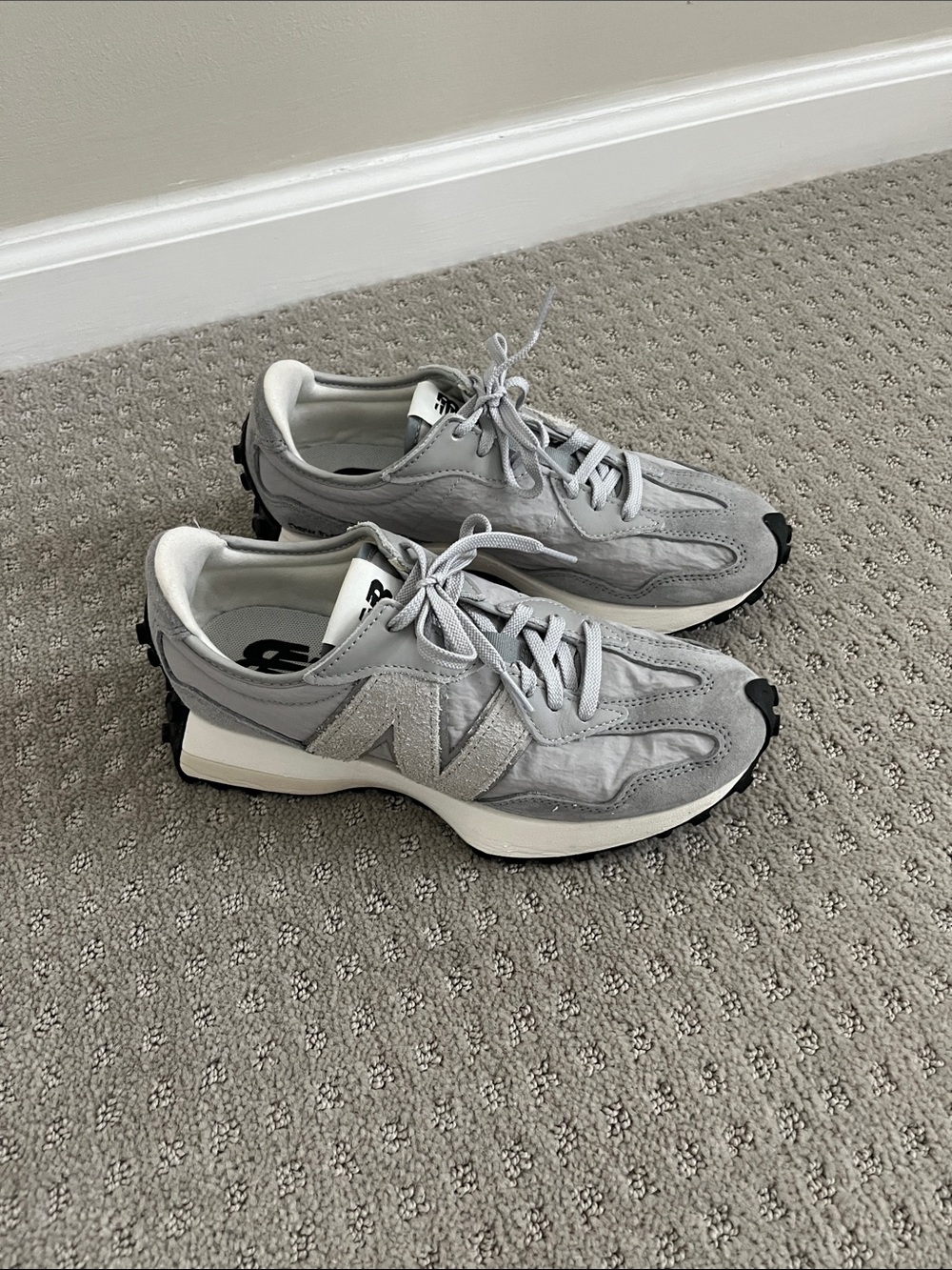 New Balance Gray Athletic Sneakers 327